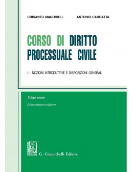 CORSO DI DIRITTO PROCESSUALE CIVILE