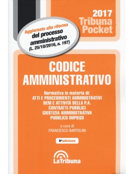 CODICE AMMINISTRATIVO 2017