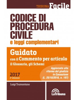 CODICE PROC CIVILE 2017 guidato commento