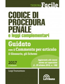 CODICE PROCEDURA PENALE 2016