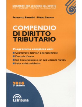 COMPENDIO DI DIRITTO TRIBUTARIO