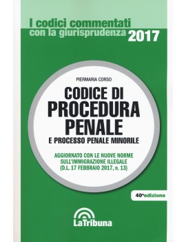 CODICE DI PROCEDURA PENALE 2017