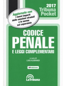 CODICE PENALE 2017 E LEGGI COMPLEMENT