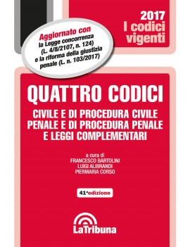 QUATTRO CODICI 2017