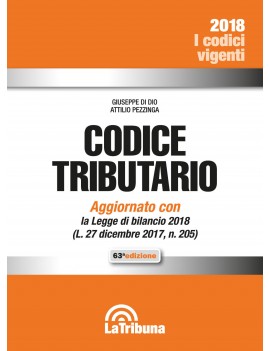 CODICE TRIBUTARIO MAJOR 2018