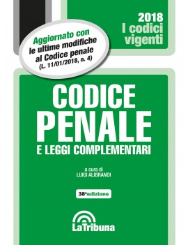 CODICE PENALE E LEGGI COMPLEMENTARI