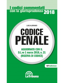 CODICE PENALE 2018