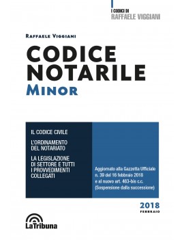 CODICE CIVILE notarile minor 2018