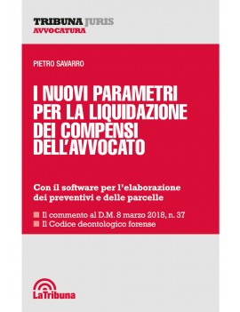 NUOVI PARAMETRI PER LA LIQUIDAZIONE DEI