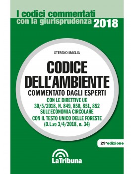 veCODICE DELL'AMBIENTE 2018