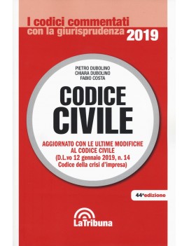 CODICE CIVILE 2019 con la giurisprudenza