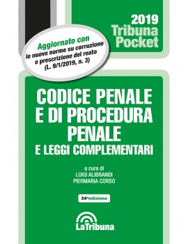 VE CODICE PENALE E PROCEDURA PENALE 2019