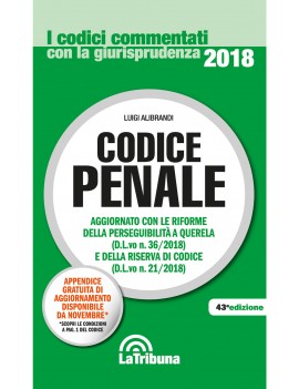 CODICE PENALE 2018