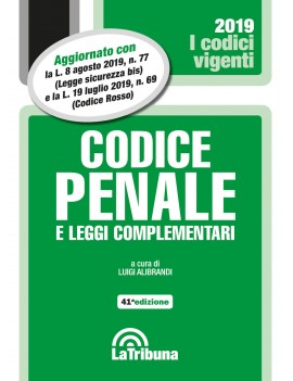 CODICE PENALE E LEGGI COMPLEMENTARI