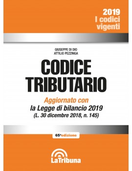 CODICE TRIBUTARIO MAJOR 2019