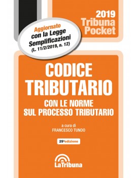 CODICE TRIBUTARIO 2019