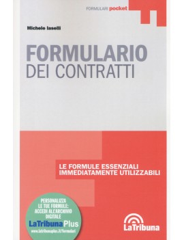 FORMULARIO DEI CONTRATTI