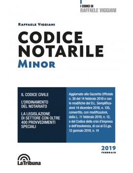 CODICE NOTARILE minor 2019