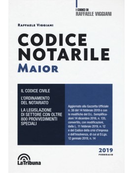 CODICE CIVILE notarile MAIOR 2019