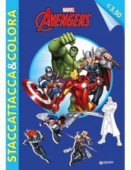 AVENGERS. STACCATTACCA E COLORA