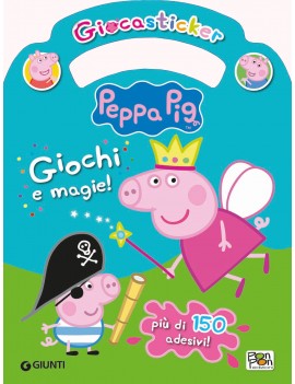 GIOCHI E MAGIE! GIOCASTICKER. PEPPA PIG.