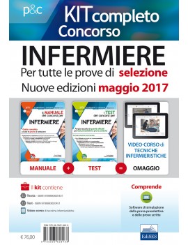 CONCORSO INFERMIERI. KIT COMPLETO