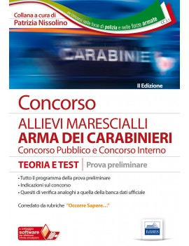 CONCORSO ALLIEVI MARESCIALLI ARMA DEI CA