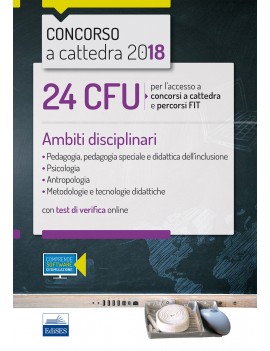 24 CFU PER L'ACCESSO A CONCORSI A CATTED