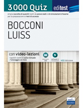 EDITEST. BOCCONI LUISS. 3000 QUIZ. AMPIA