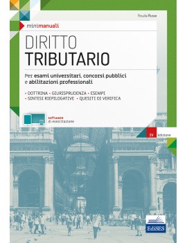 DIRITTO TRIBUTARIO. PER ESAMI UNIVERSITA