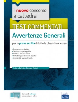 NUOVO CONCORSO A CATTEDRA. TEST COMMENTA