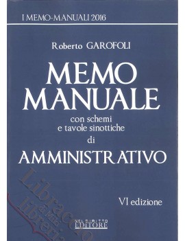 MEMO MANUALE AMMINISTRATIVO 2016