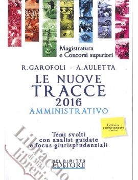 NUOVE TRACCE AMMINISTRATIVO 2016