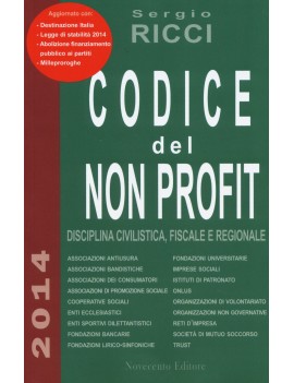 CODICE DEL NON PROFIT  2014