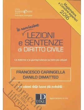 NUOVISSIME LEZIONI E SENTENZE DI DIRITTO