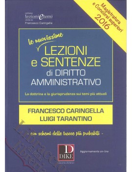 NUOVISSIME LEZIONI E SENTENZE DI DIRITTO