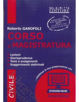 CORSO DI MAGISTRATURA CIVILE 2016