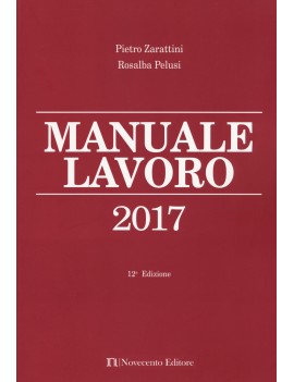 MANUALE DEL LAVORO 2017