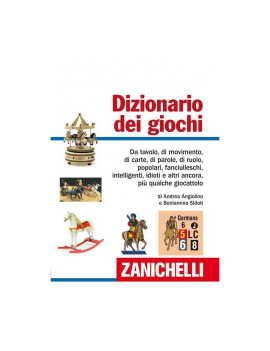 DIZIONARIO DEI GIOCHI