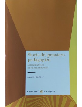 STORIA DEL PENSIERO PEDAGOGICO