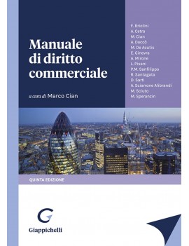 MANUALE DI DIRITTO COMMERCIALE