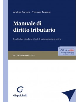 MANUALE DI DIRITTO TRIBUTARIO 2024