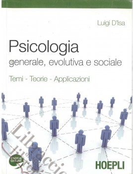 PSICOLOGIA GENERALE EVOLUTIVA E SOCIALE