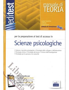 SCIENZE PSICOLOGICHE. MANUALE DI TEORIA